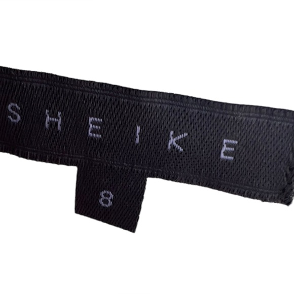 SHEIKE drapery maxi Dress,size 8-soft blue - Picture 4 of 6